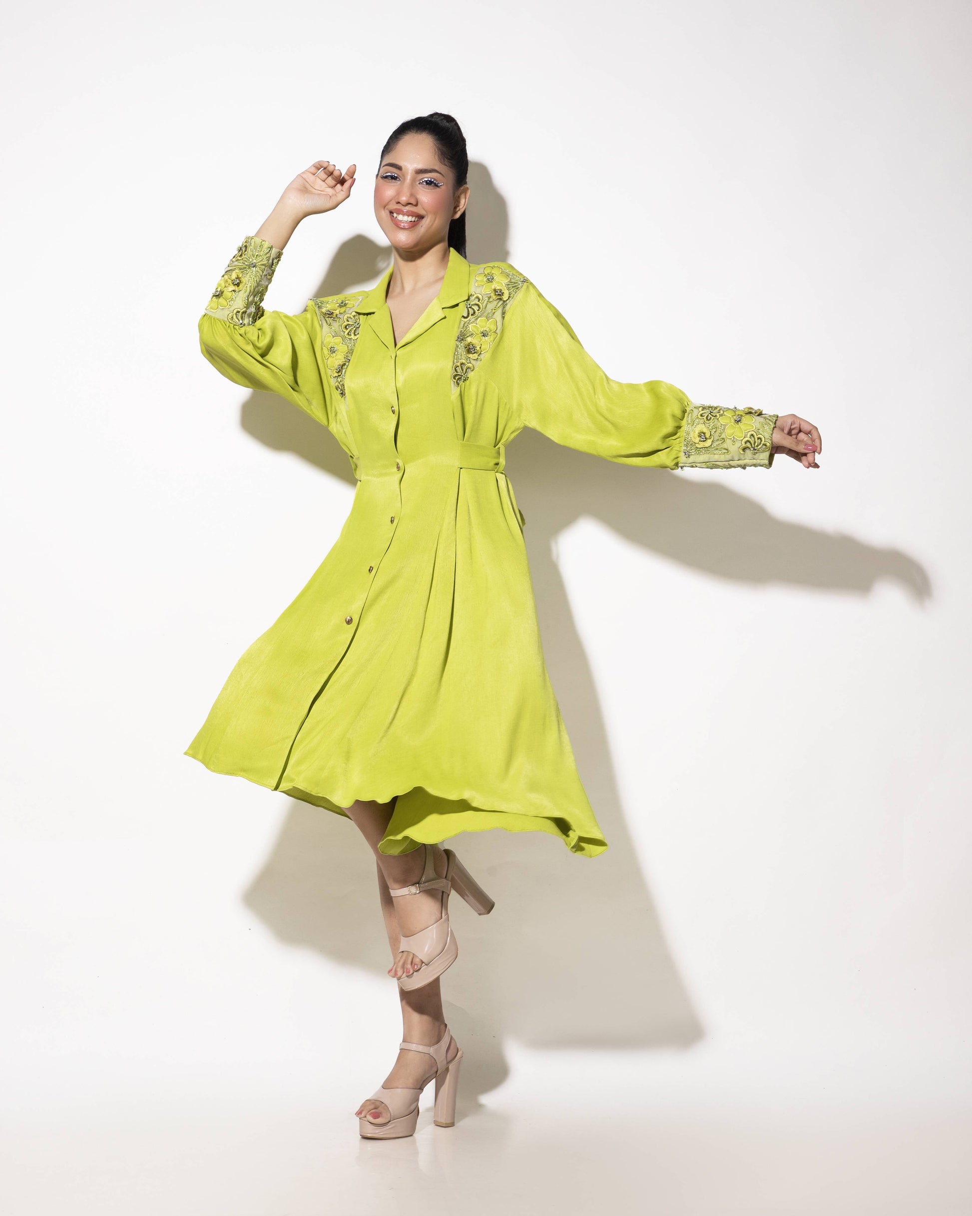 The Urbane Bloom Dress - Arimi - House Of Design