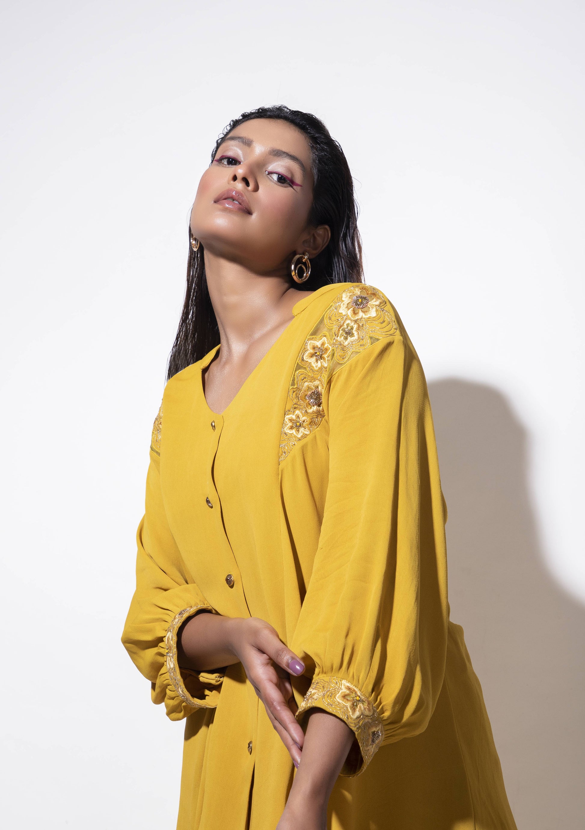 V Panel Kimono Sleeve - Arimi - House Of Design