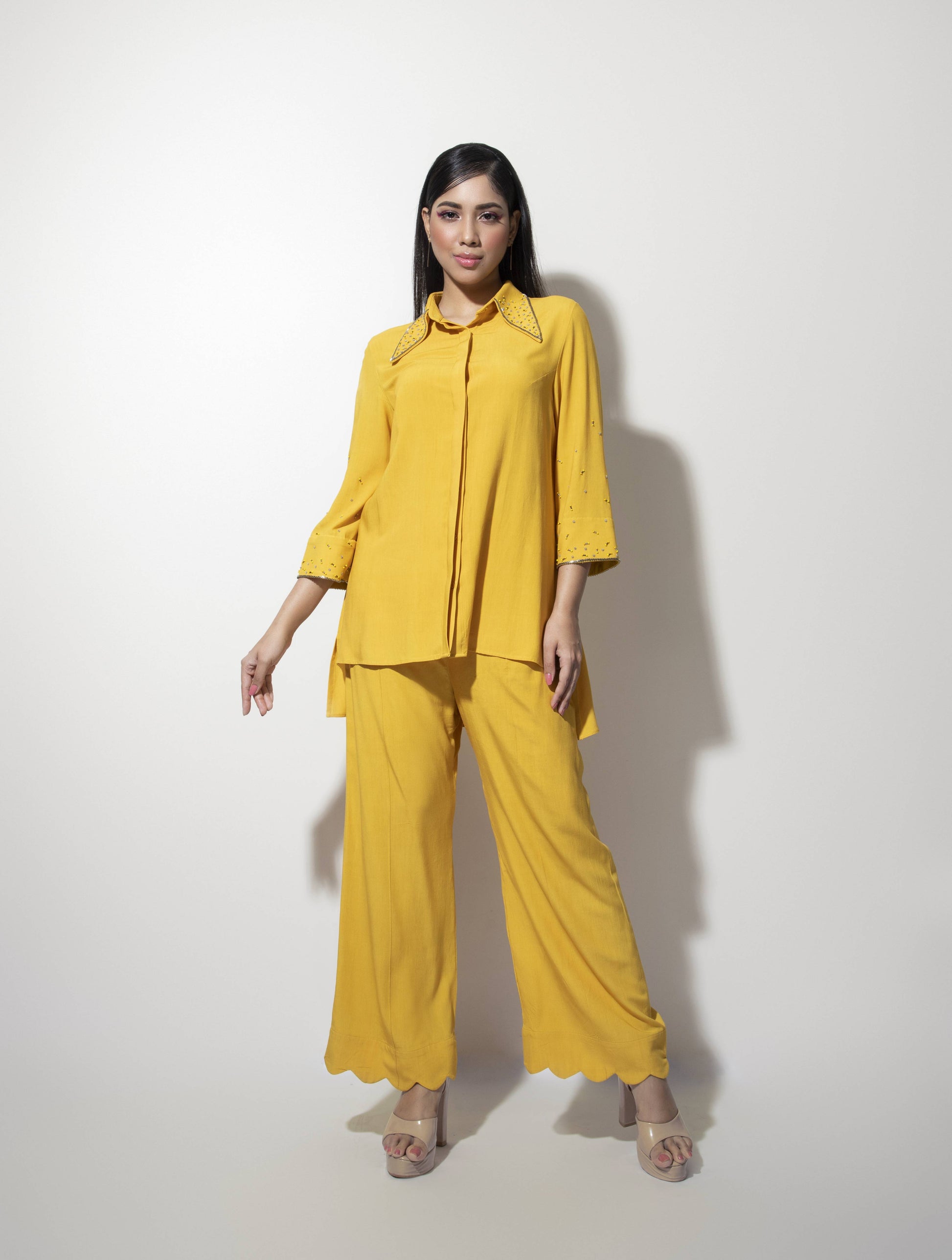 Chita Embroidered Cord Set - Arimi - House Of Design