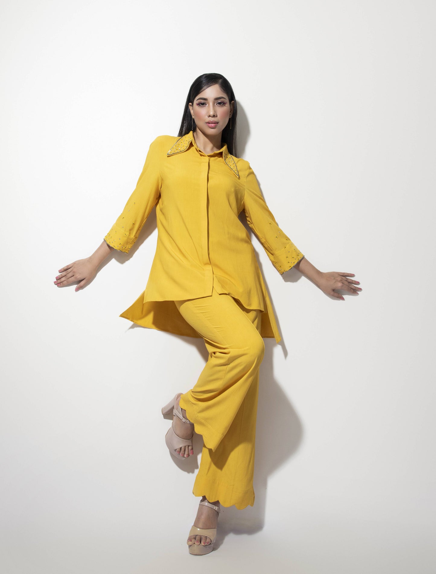 Chita Embroidered Cord Set - Arimi - House Of Design