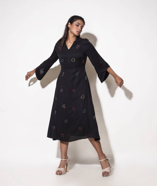 Media Buzz Dress - Arimi - House Of Design