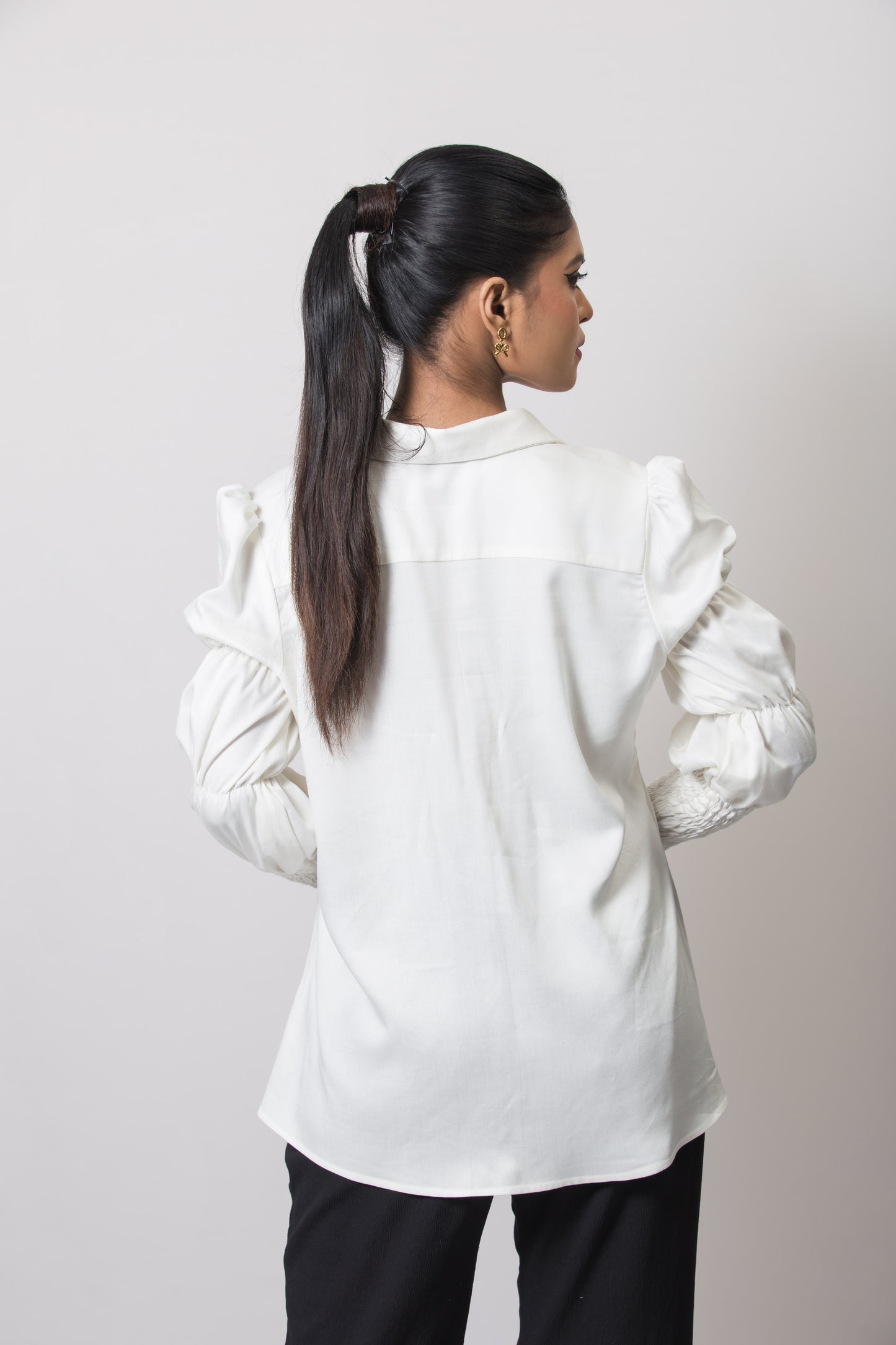 Victorian Puff Sleeve Shirt - Arimi - House Of Design