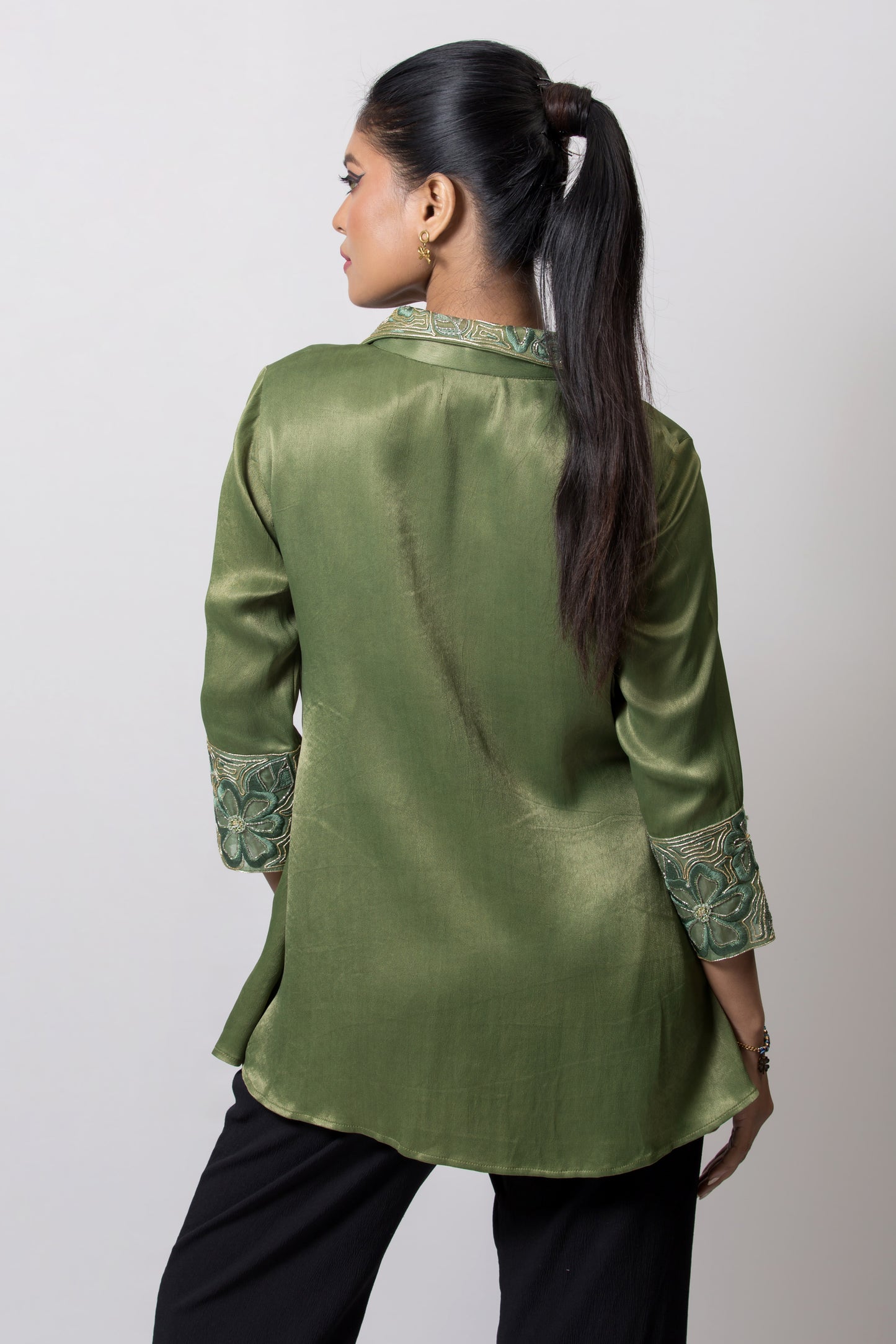 Serene moss Shirt - Arimi - House Of Design