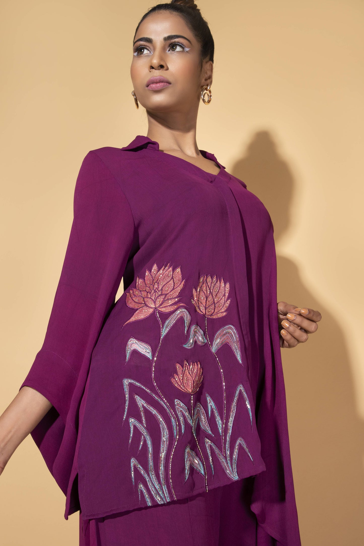 Composite Co-ord with Bias Panel - Arimi - House Of Design