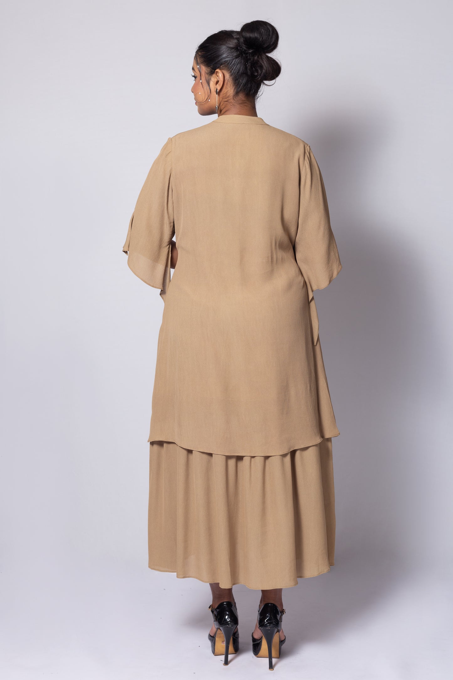 Fine Cut Layered Dress