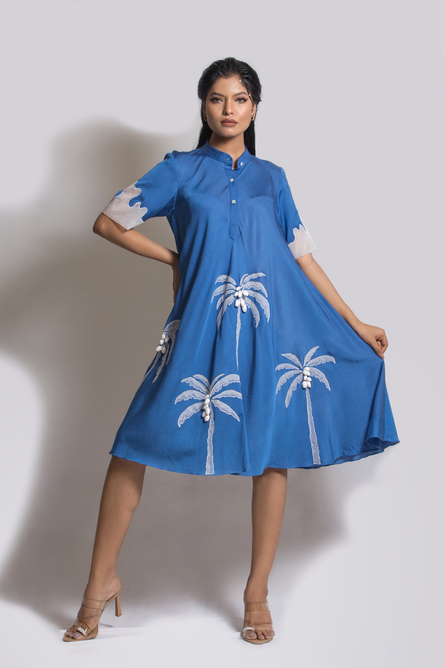 Beach Day A Line Dress - Arimi - House Of Design