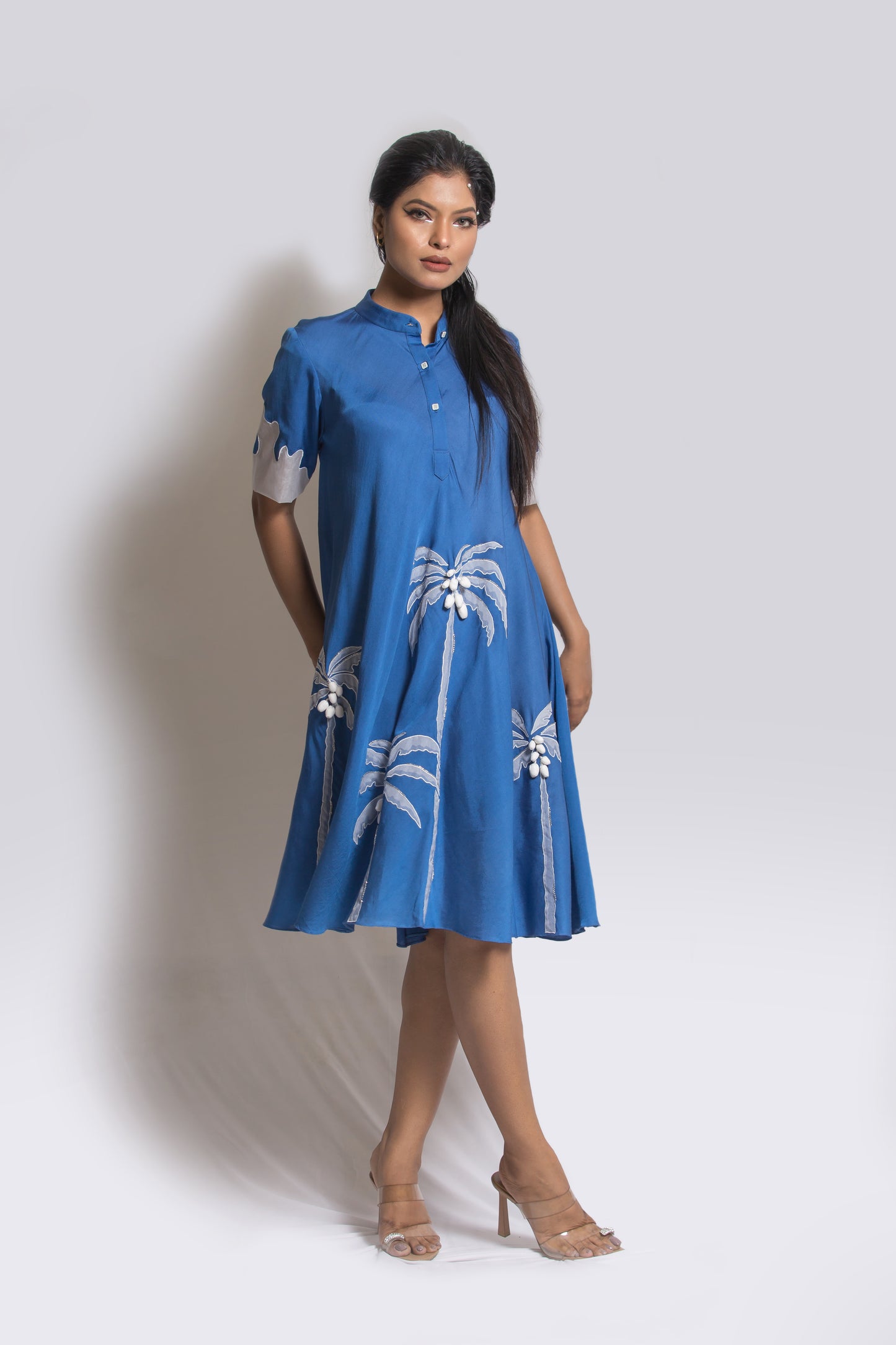 Beach Day A Line Dress - Arimi - House Of Design