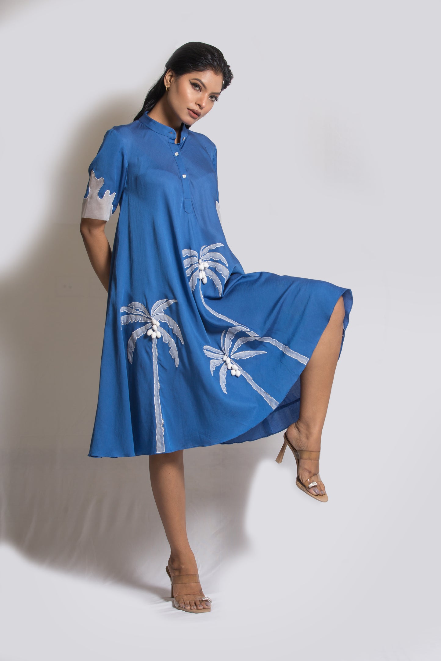 Beach Day A Line Dress - Arimi - House Of Design