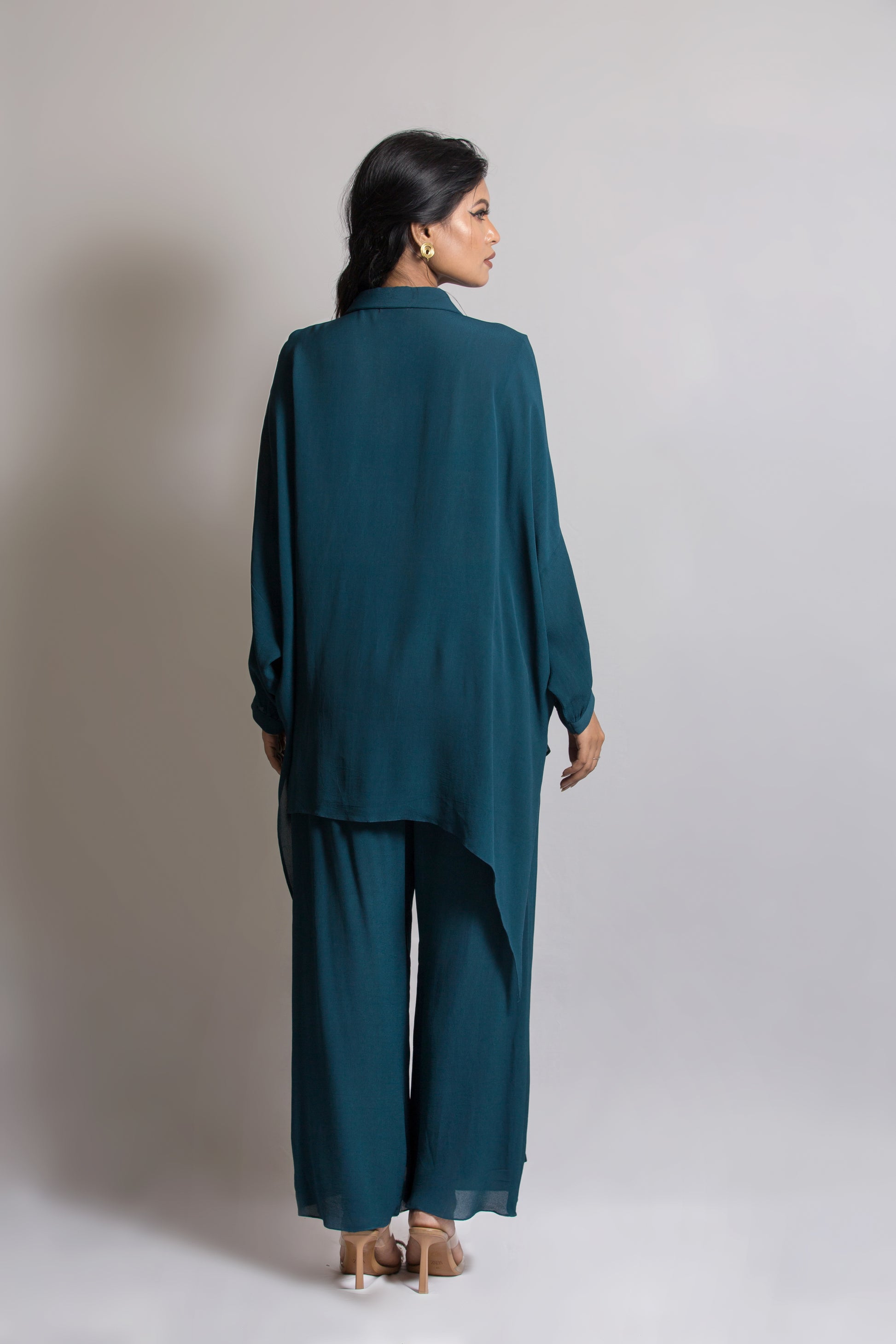 Starry Night Cord Set with Stitched Flap Pant - Arimi - House Of Design