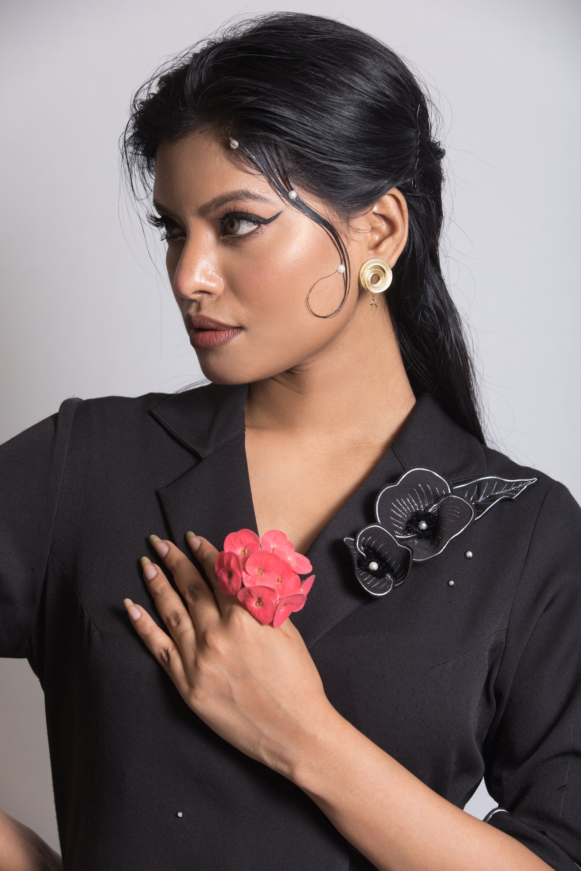 Blazer Tie up Dress - Arimi - House Of Design