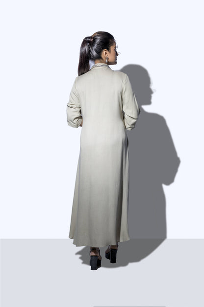 Elastic Waist Gather Dress - Arimi - House Of Design