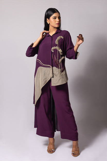 Offset Embellished Co-ord