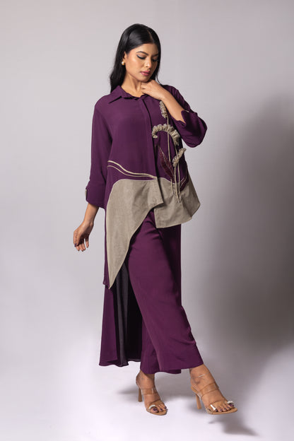 Offset Embellished Co-ord