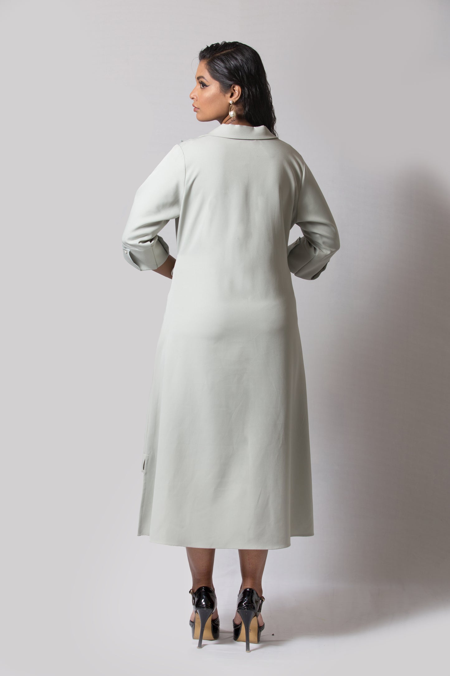 Blazer Tie up Dress